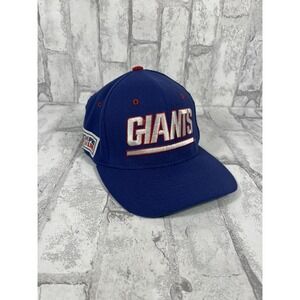 Vintage 90s Starter New York Giants StarFit Hat Cap 6 5/8 - 7 1/8 NFL Wool Blend